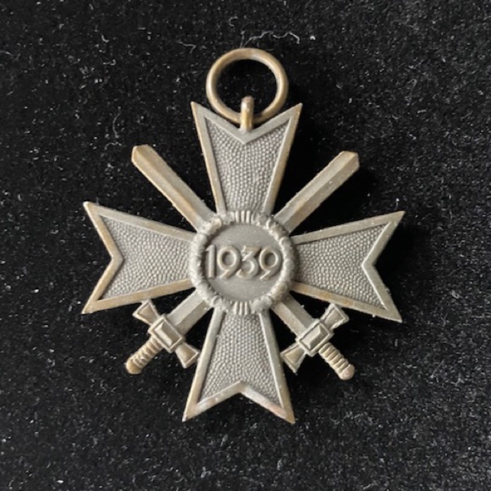 Original WW II German War Merit Cross 1st Class 1939 with Swords